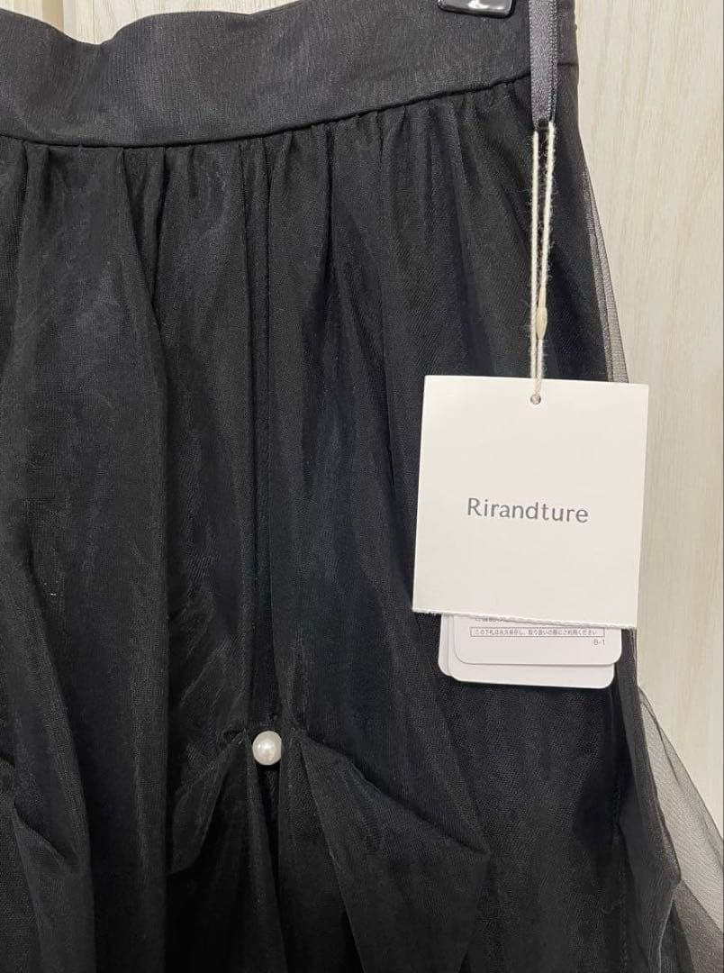 リランドチュール ☆パールタッキングチュールスカート