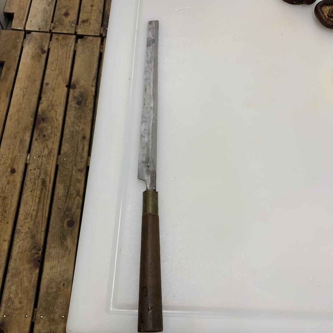 昭和初め、ふぐ引き包丁長さ42センチ。