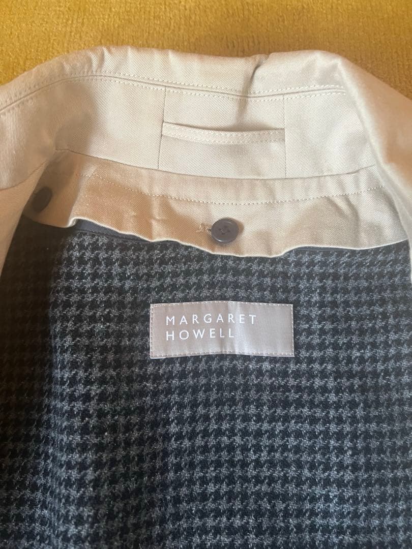 マーガレットハウエル　トレンチコート　取り外せるライナー付き