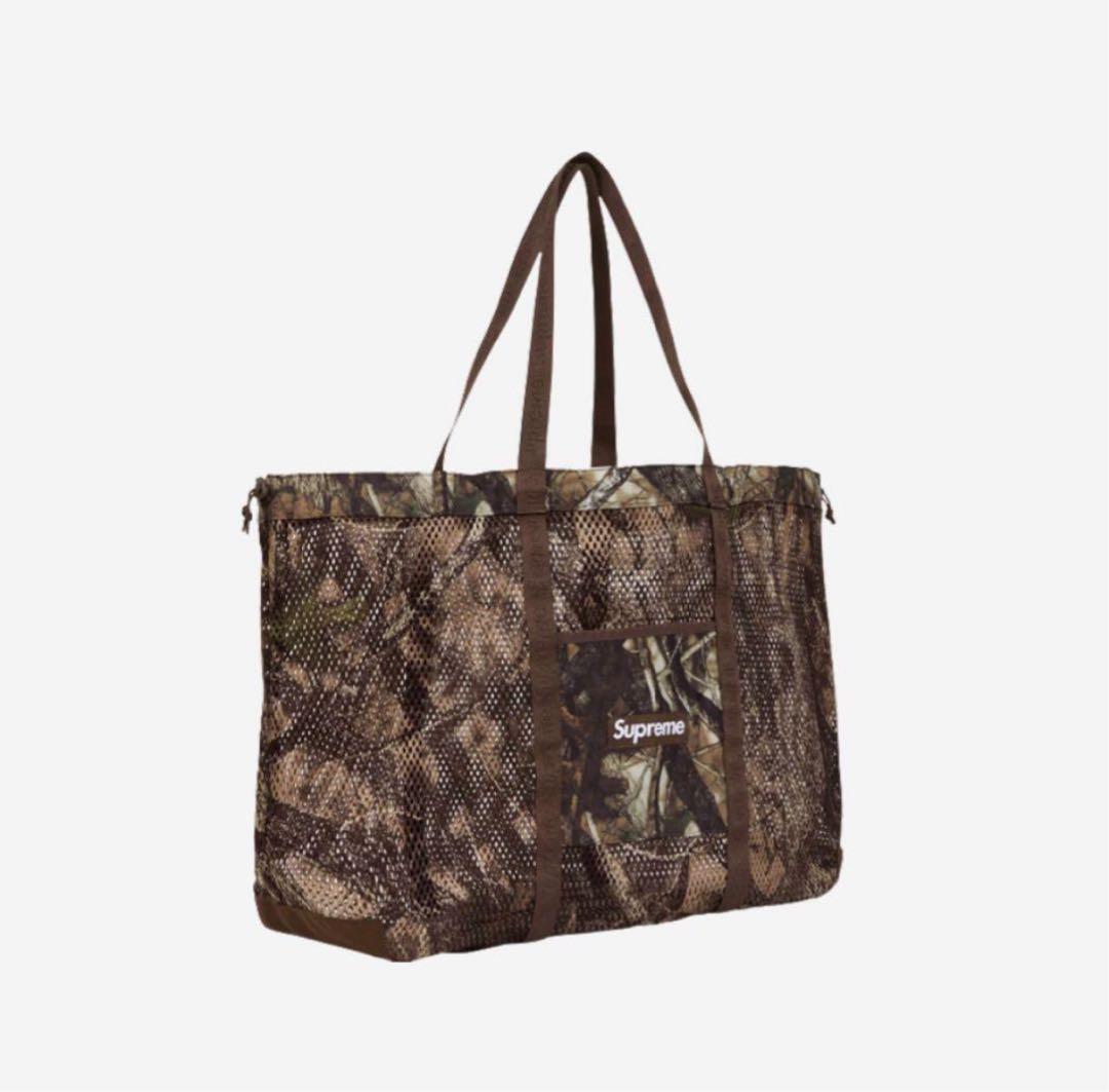 バッグ Supreme Mesh Tote Bag Camo 25SS