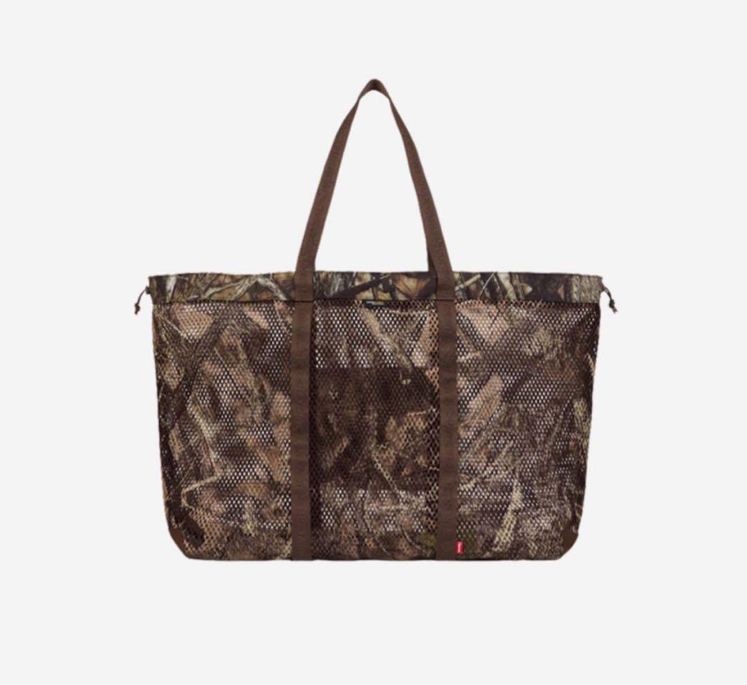 バッグ Supreme Mesh Tote Bag Camo 25SS