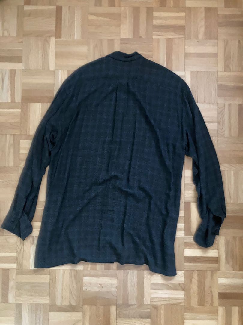 MAATEE&SONS 24AW 強撚レーヨンOP COLLAR シャツ