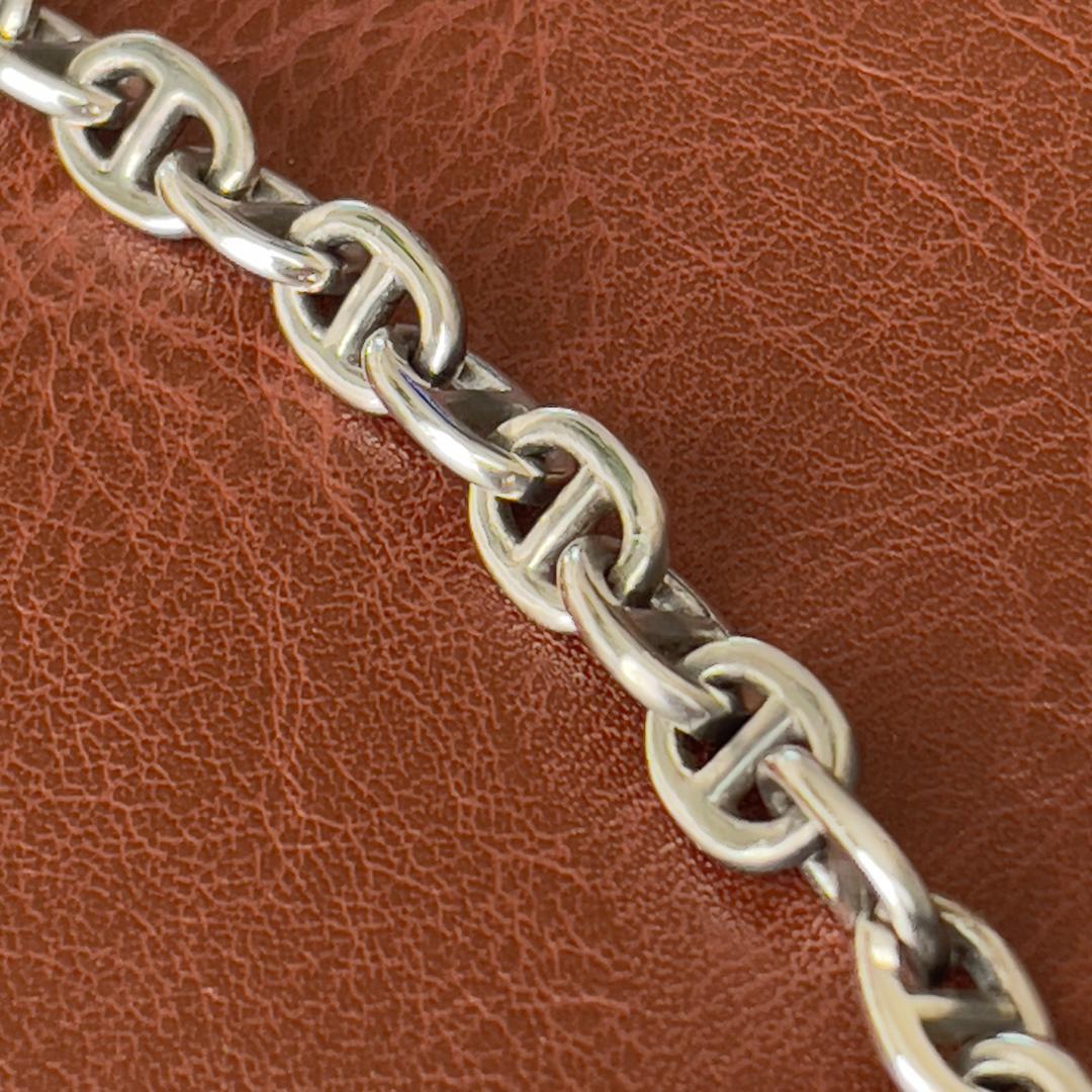 メンズ シルバー925 ブレスレット アンカーリンク シェーヌダンクルデザイン