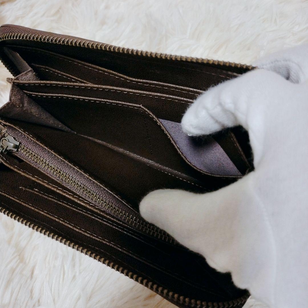 わちふぃーるど ダヤン 手染め ラウンド 財布 タシルの街角