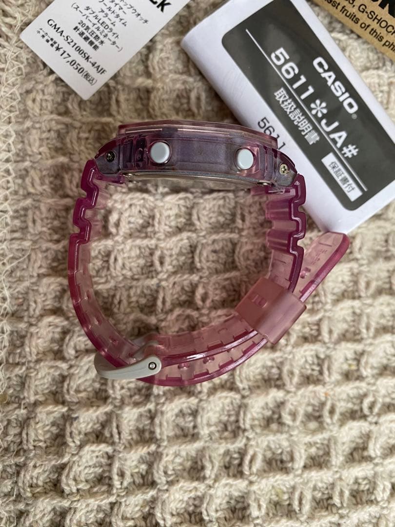 G-SHOCK 腕時計 GMA-S2100SK ピンク