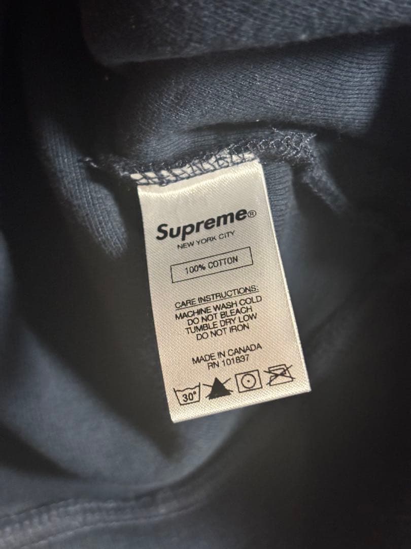 supreme reverse fleece hooded スウェット