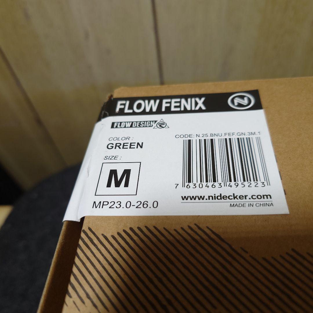 24-25モデル ナイデッカー FENIX Mサイズ　FLOW　4回使用美品