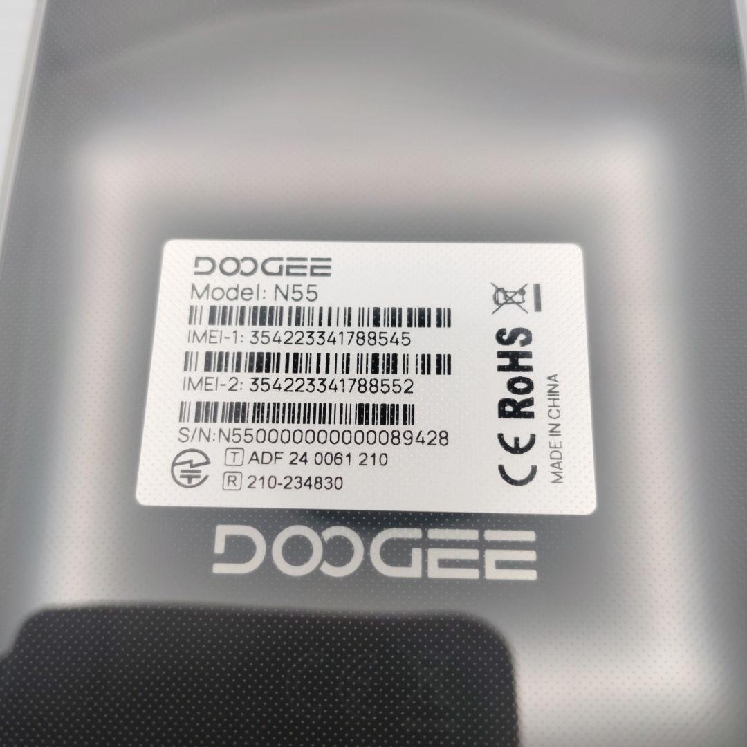 【新品未使用】DOOGEE N55 SIMフリースマホ Android14