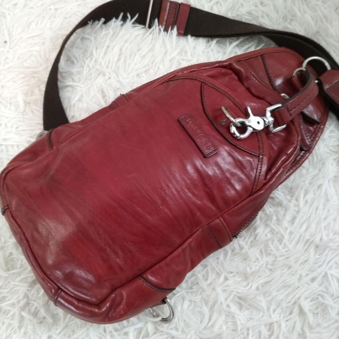 Daniel＆Bob ダニエル&ボブ ピッポ ローディー ボディバッグ　レザー