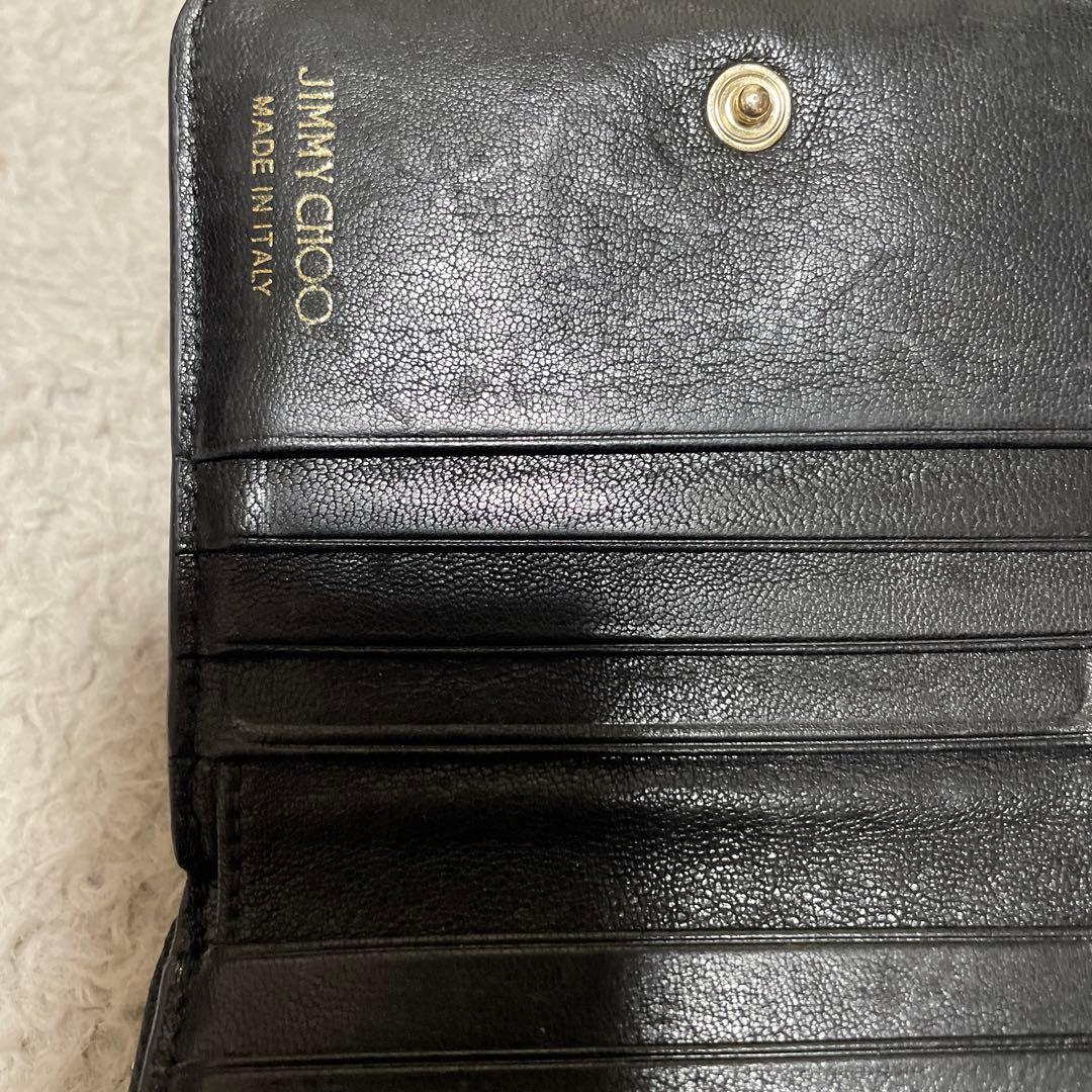 JIMMY CHOO ジミーチュウ REGINA レジーナ 二つ折り財布 廃盤品
