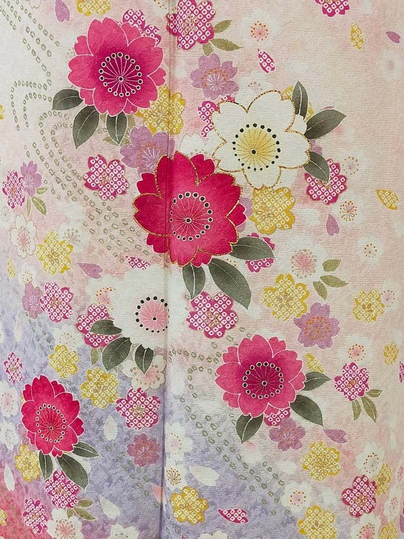 売約済み【Princess- Style】★★正絹　振袖セット(振袖長襦袢)★★