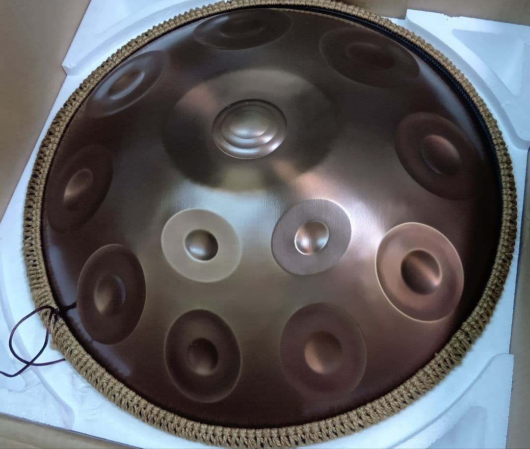 ハンドパン　56センチ 12音　Dマイナー A＝432Hzチューニング　音きれい