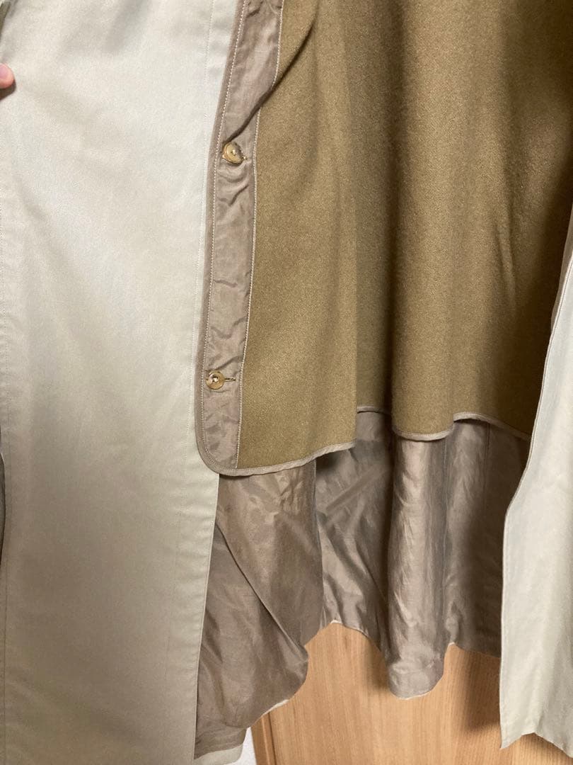 COMOLI コットンギャバ タイロッケンコート