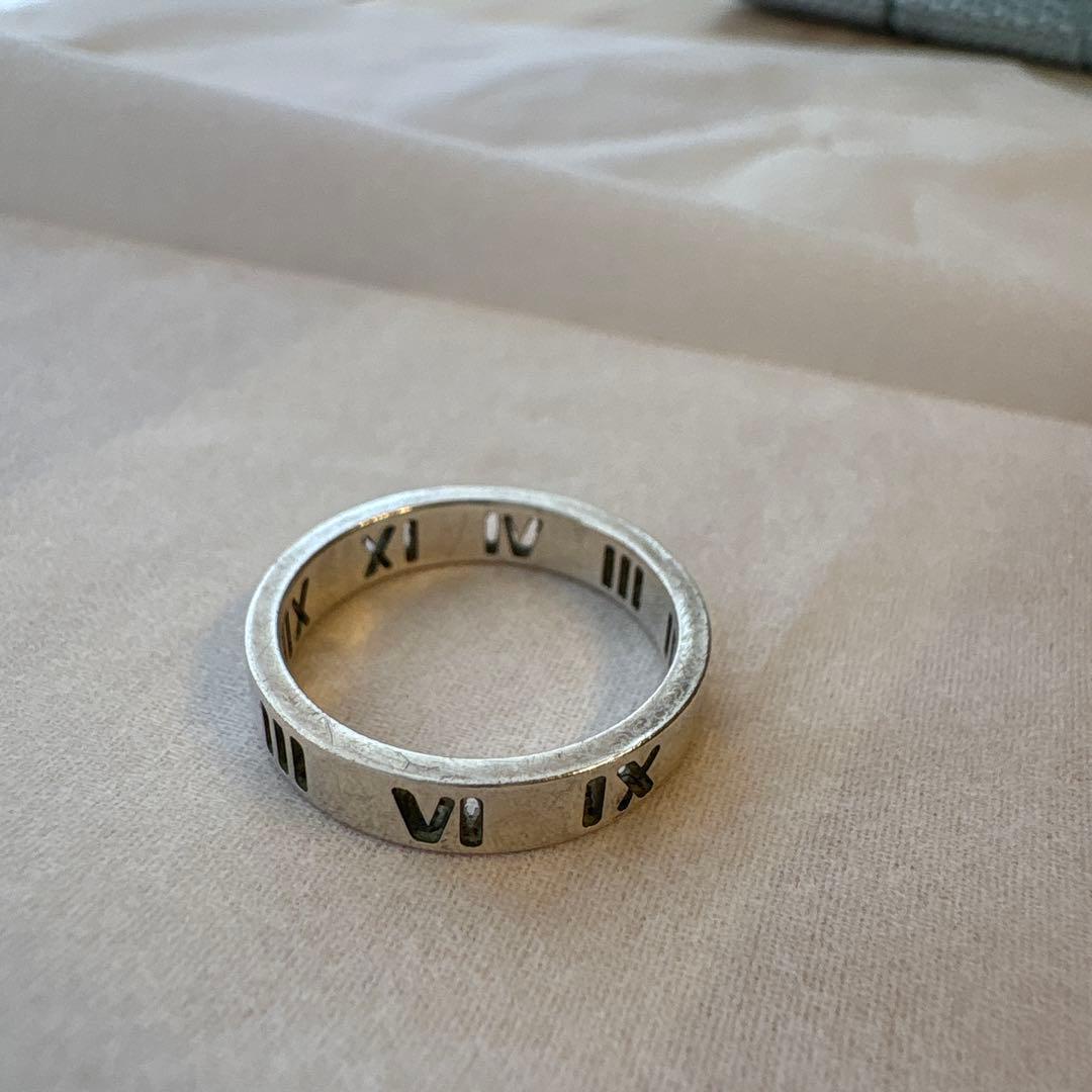 ティファニー　アトラスオープンリング　おおよそ9号