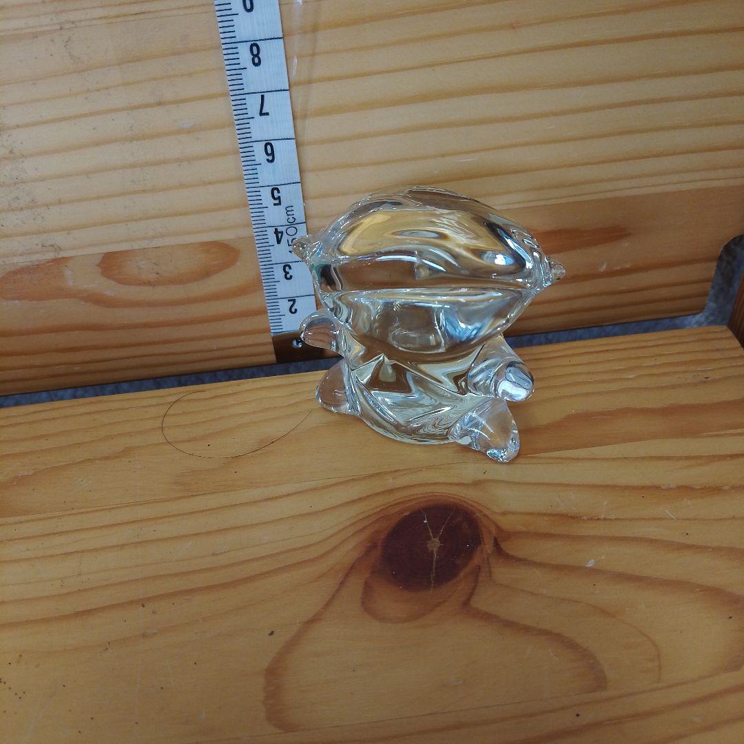 ビンテージ　クリスタル置物