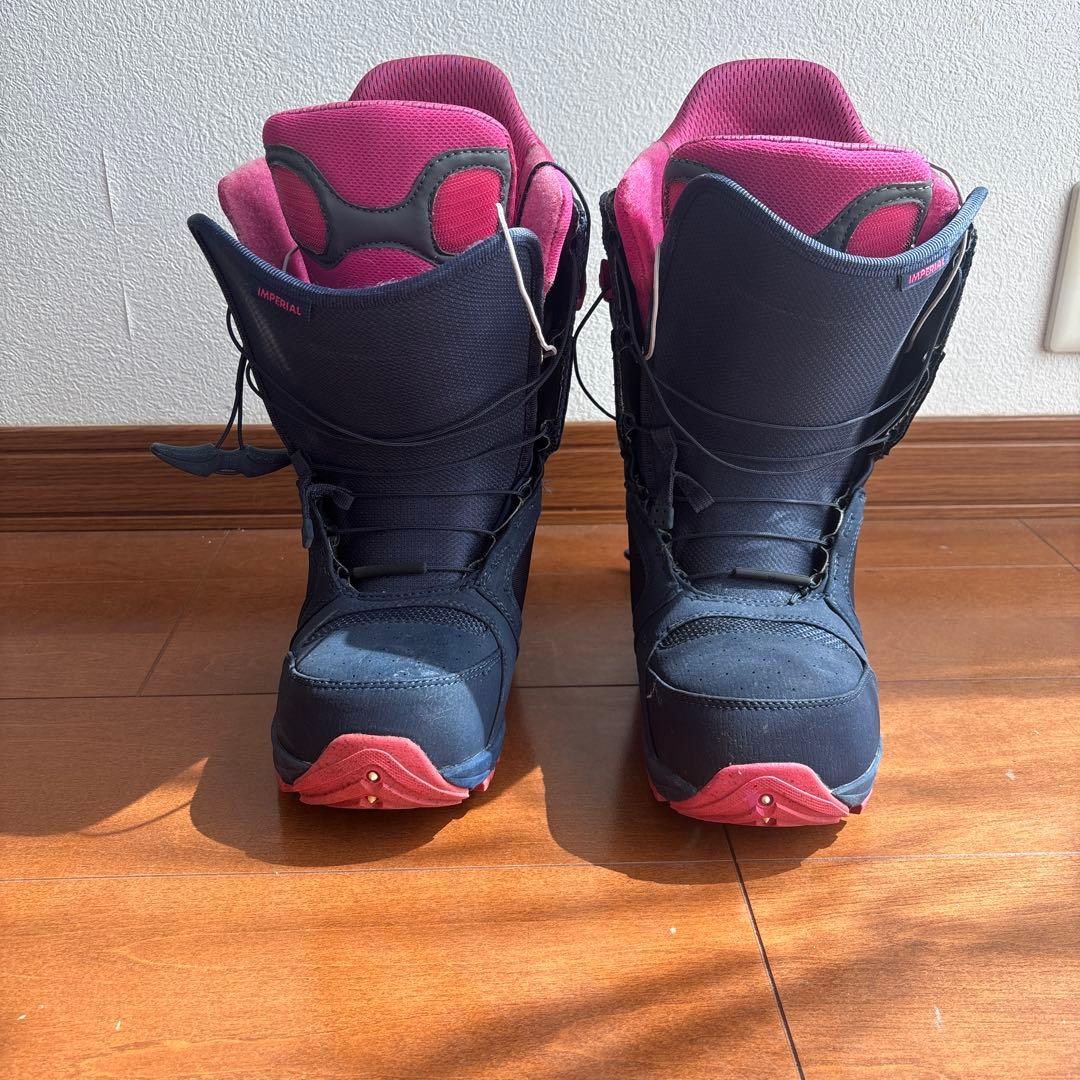 BURTON スノーボードブーツ ネイビー/ピンク
