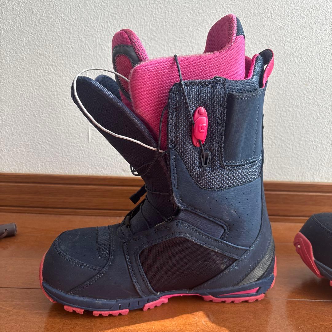 BURTON スノーボードブーツ ネイビー/ピンク