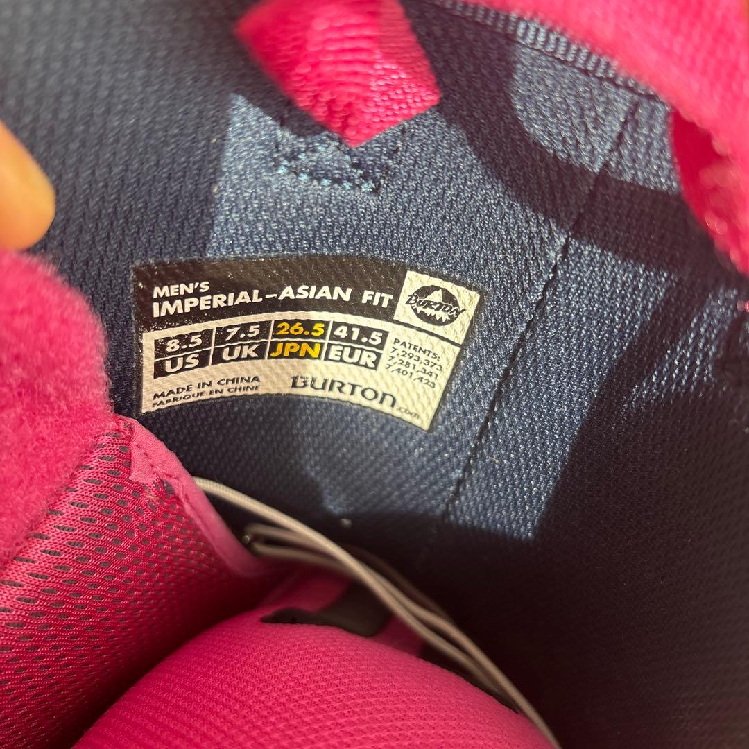 BURTON スノーボードブーツ ネイビー/ピンク