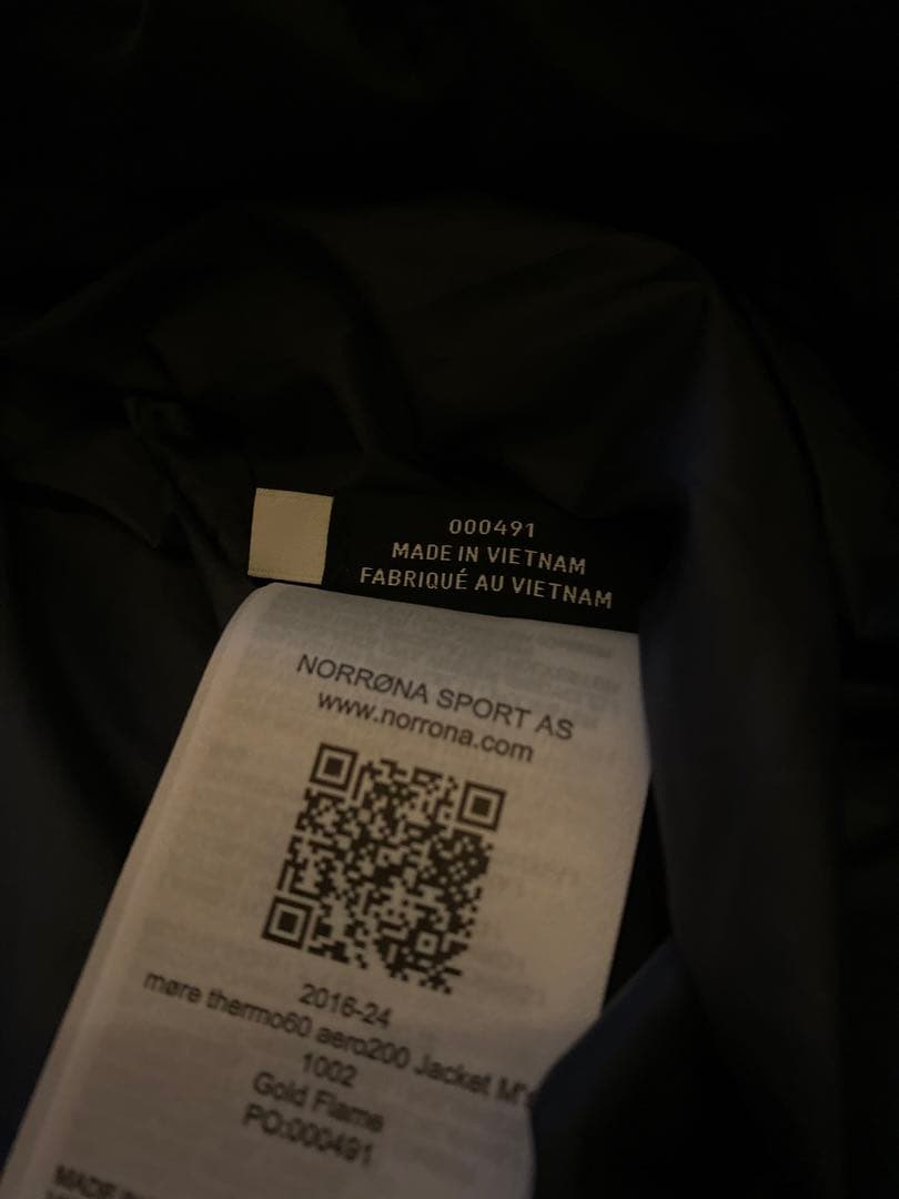 Jk　Norrona MORE THERMO60 AERO200