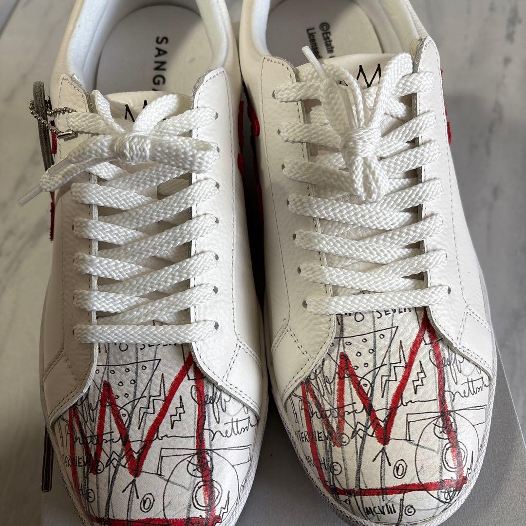 SANGACIO スニーカー　にゅSG『Basquiat』 27.5