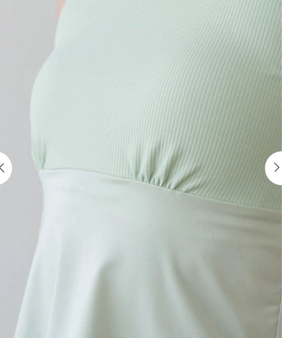 SUKALA ベーシックバックフレアタンクトップ、カラーサンドベージュLL