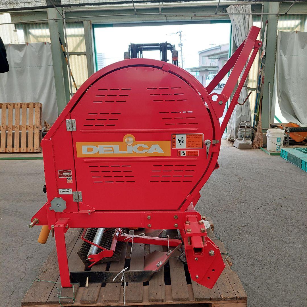 デリカ マルチはぎ機 赤、サブソイラー付きです。