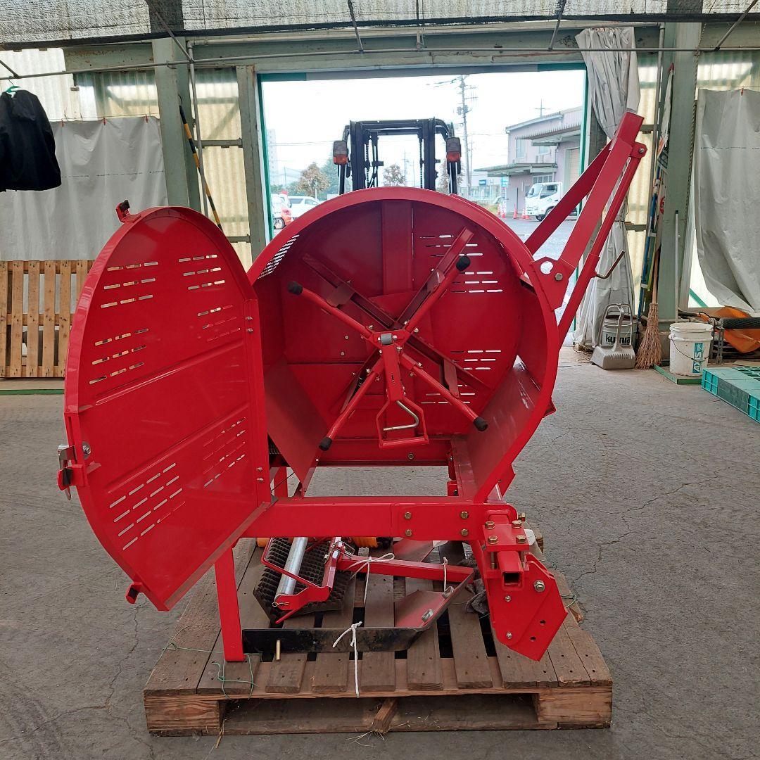 デリカ マルチはぎ機 赤、サブソイラー付きです。