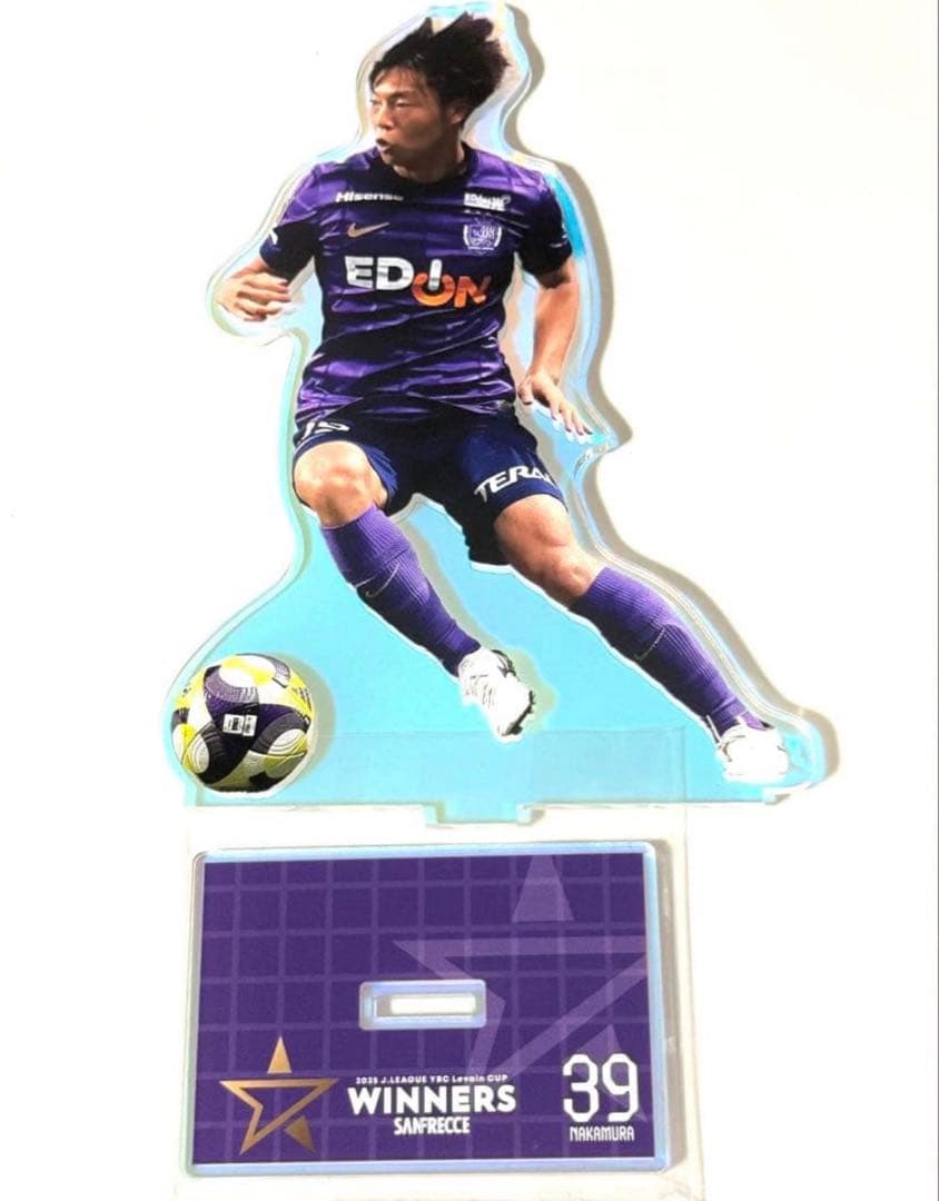 サンフレッチェ広島　ルヴァンカップ優勝記念オーロラアクリルスタンド★中村草太