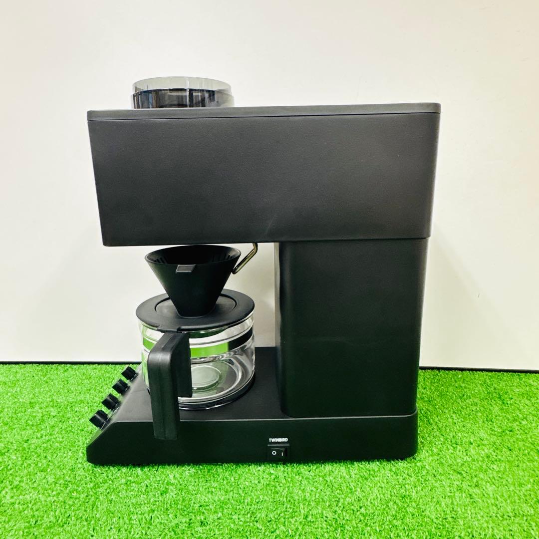 展示未使用品 ツインバード 全自動コーヒーメーカー CM-D457B ブラック