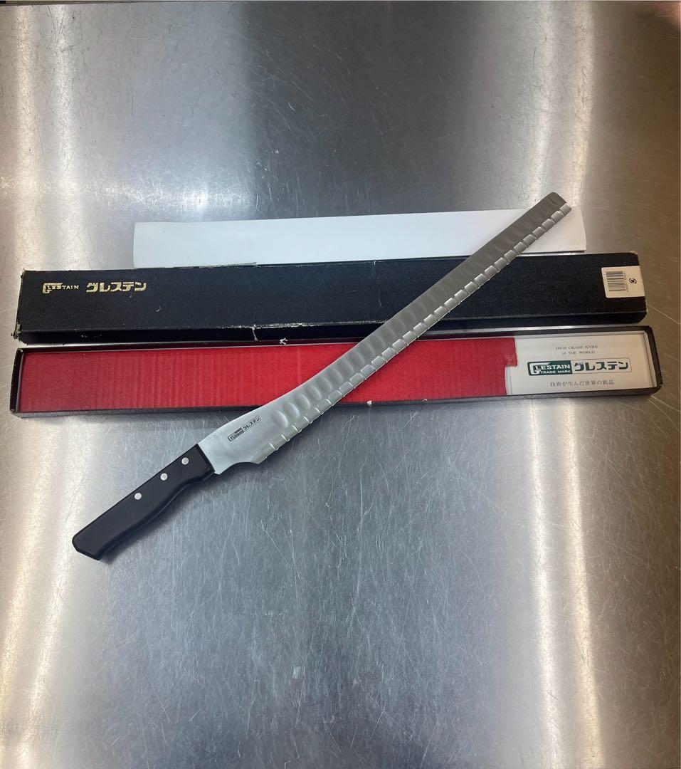 【新品未使用】グレステンサーモンスライサーカステラ　ケーキスライサー　345GC