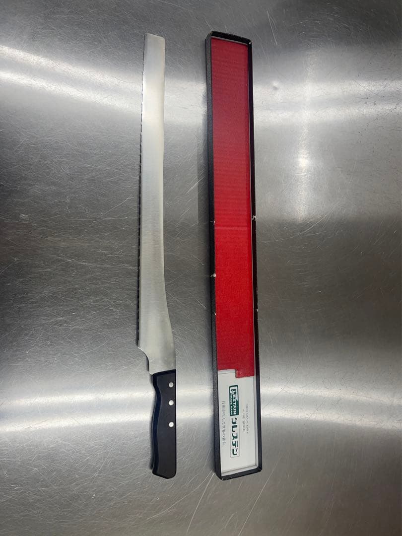 【新品未使用】グレステンサーモンスライサーカステラ　ケーキスライサー　345GC