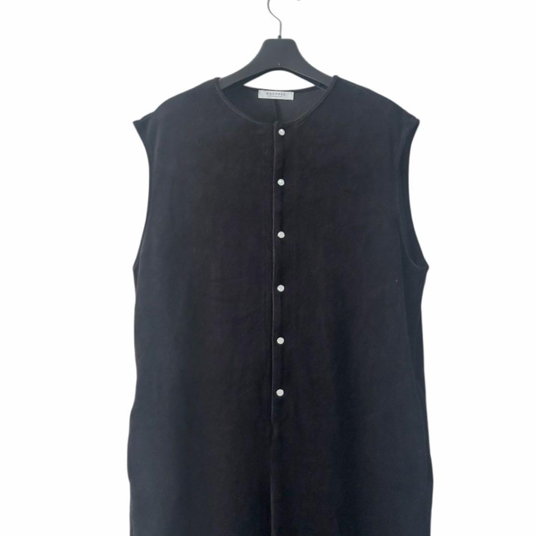 MACPHEEマカフィー　コットンポリエステルベロア オールインワン