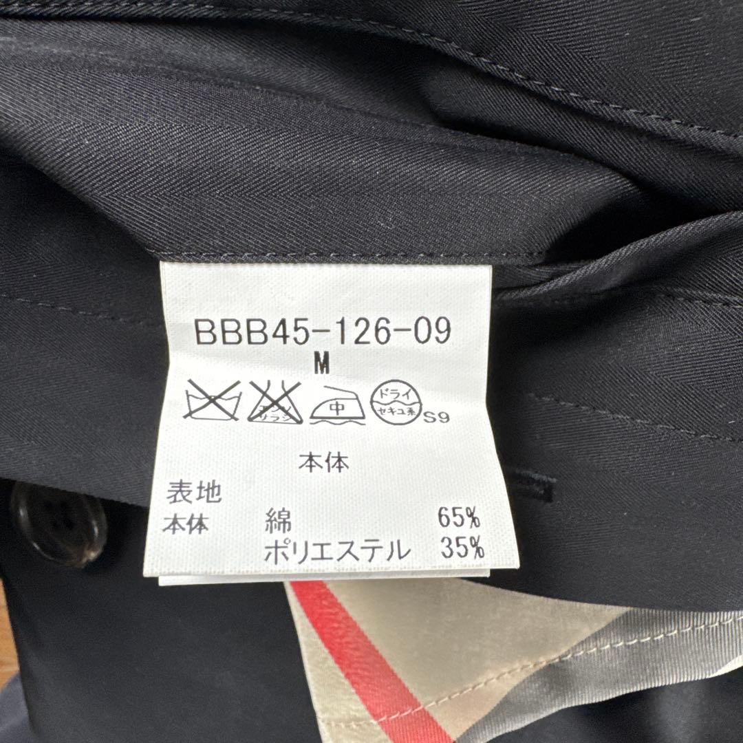 BURBERRY LONDON バーバリー　ステンカラーコート　ブラックM 美品