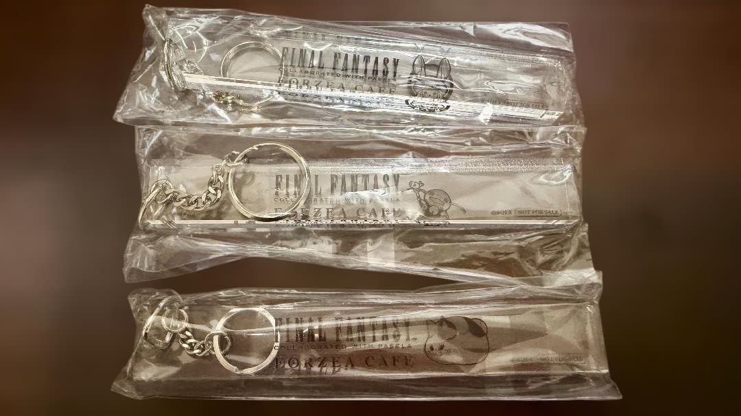 エオルゼアカフェ　特製ルームキーホルダー 3点セット