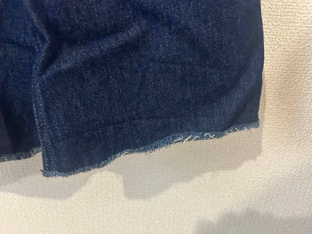 mm6 ワイドフレアデニム