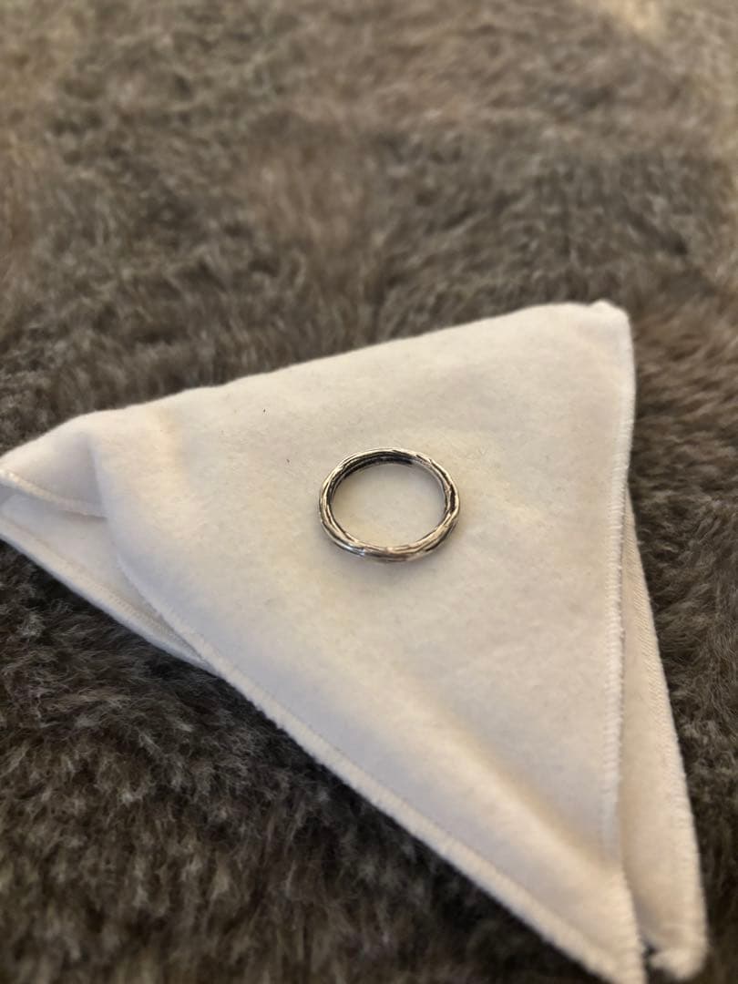 SAINT LAURENT ツイストデザインリング サイズ7号