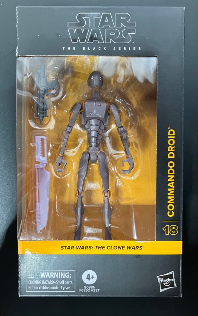 特価【新品未開封】スターウォーズ　ブラックシリーズ　6インチ　コマンドドロイド