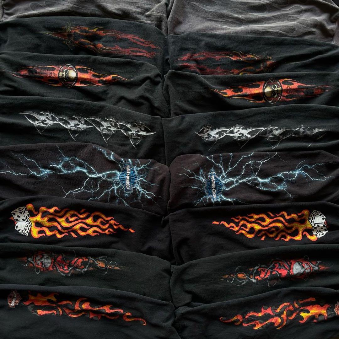 トップス [2005] Harley Davidson Flame t