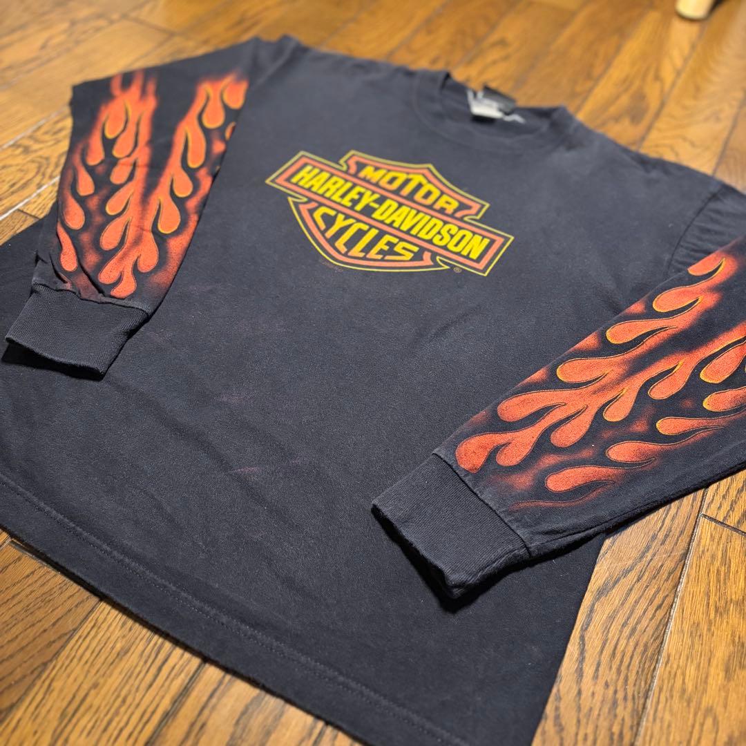 トップス [2005] Harley Davidson Flame t