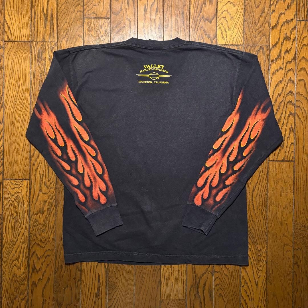 トップス [2005] Harley Davidson Flame t