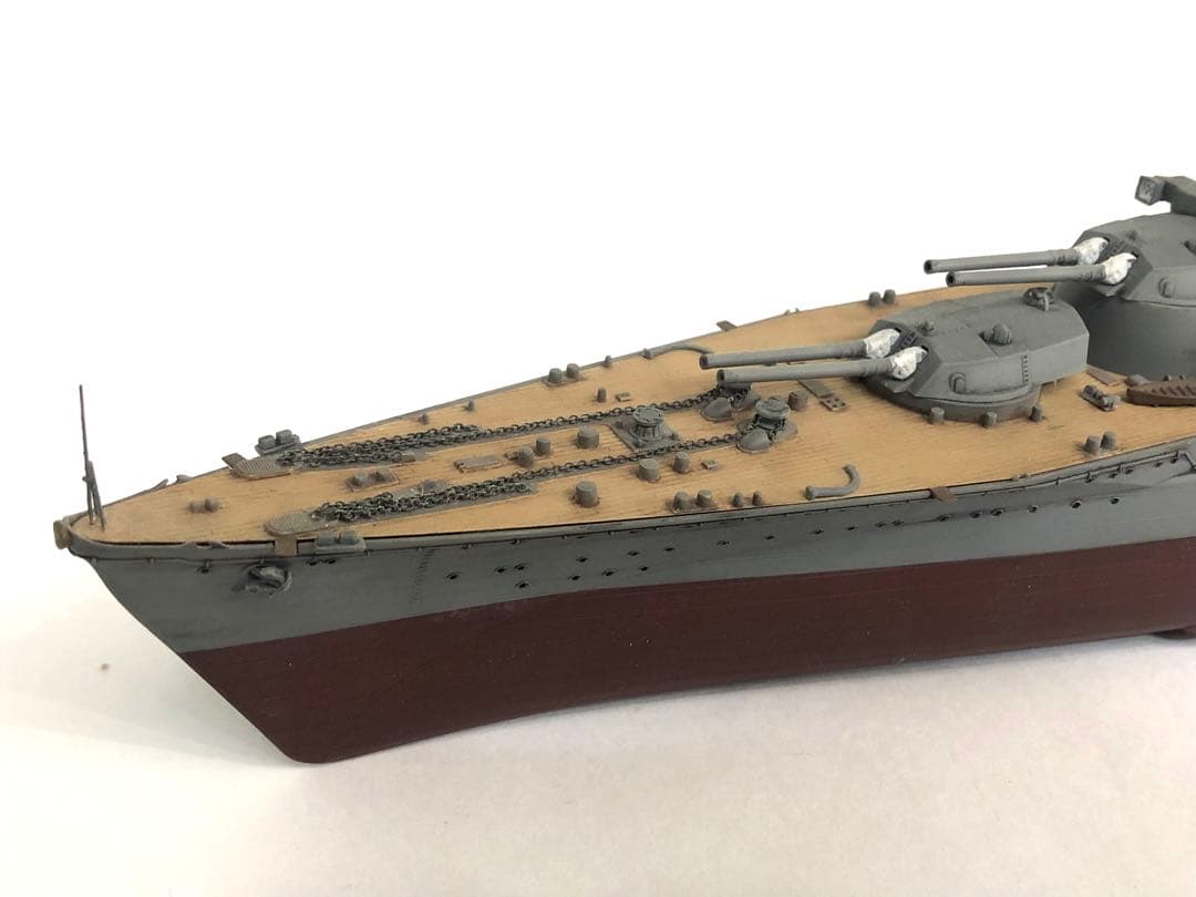 フジミ　1/500 長門　完成品