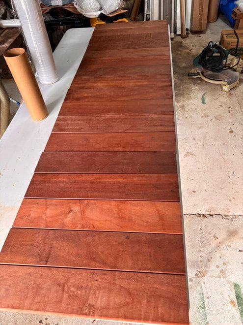 ウッドデッキ（アマゾンジャラ　無垢　堅木）