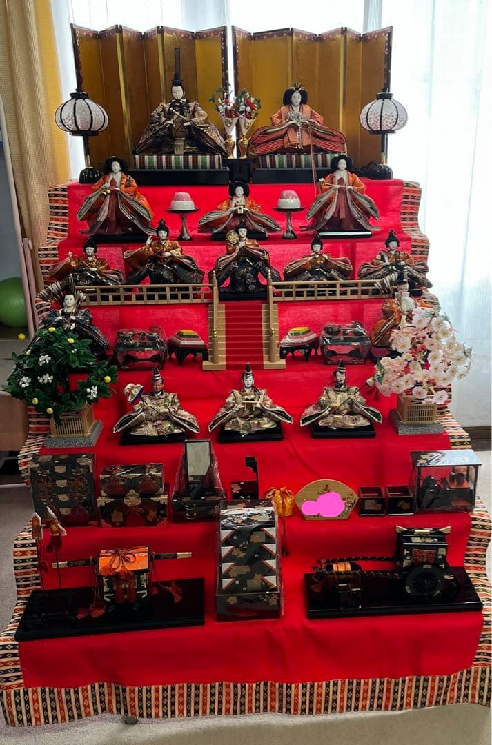 雛人形　7段　美品　雛人形・お雛様・ひな人形