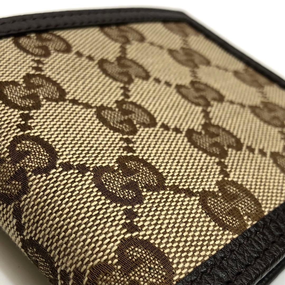 【ヨッシー様】未使用✨箱付 グッチ GGキャンバス コンパクトウォレット