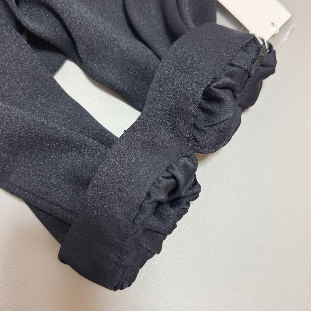 新品タグ付き 23区 洗える クリスタルアムンゼン ウエスト切り替え ワンピース