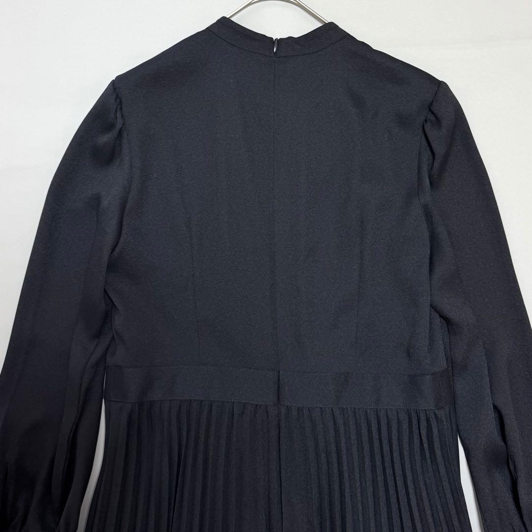 新品タグ付き 23区 洗える クリスタルアムンゼン ウエスト切り替え ワンピース