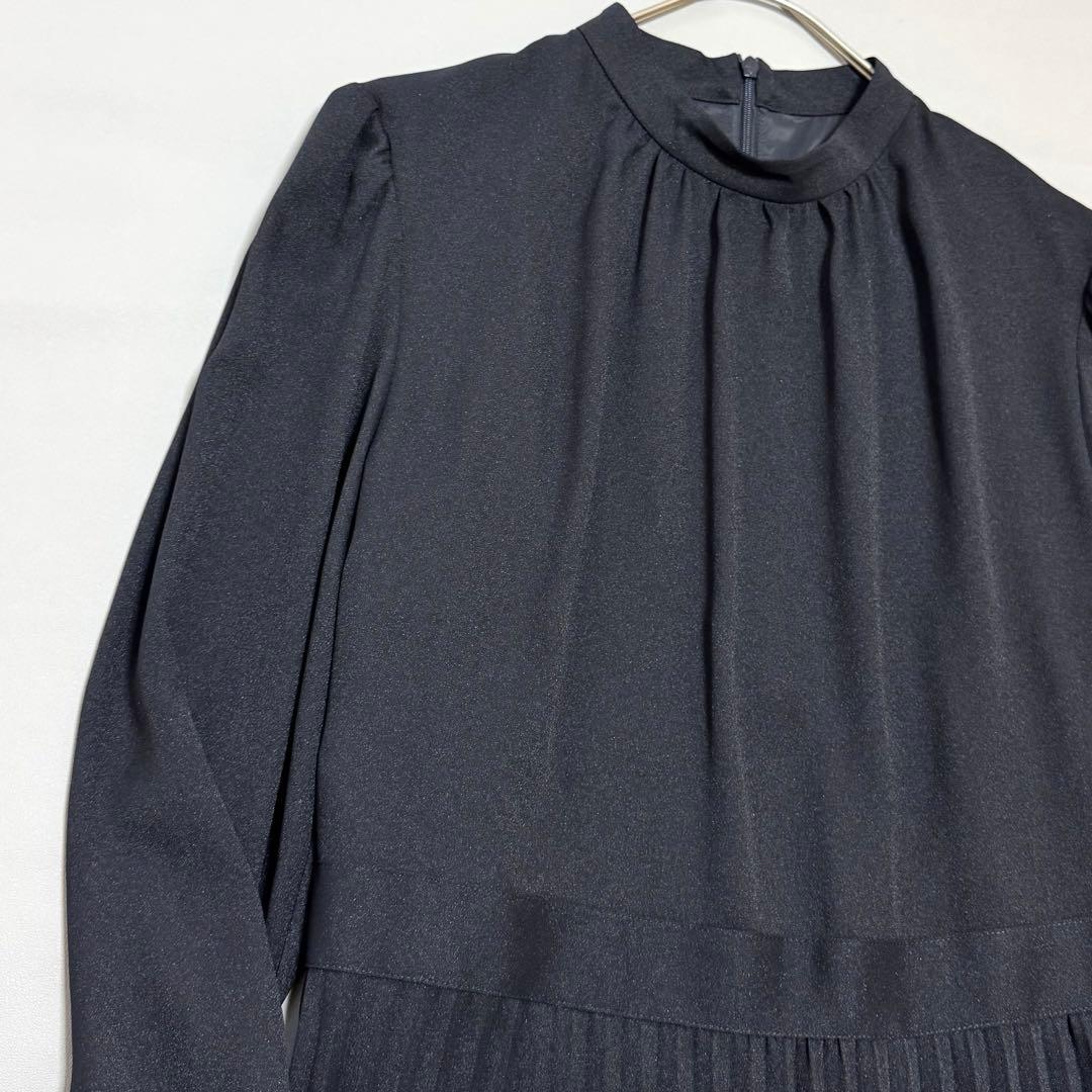 新品タグ付き 23区 洗える クリスタルアムンゼン ウエスト切り替え ワンピース