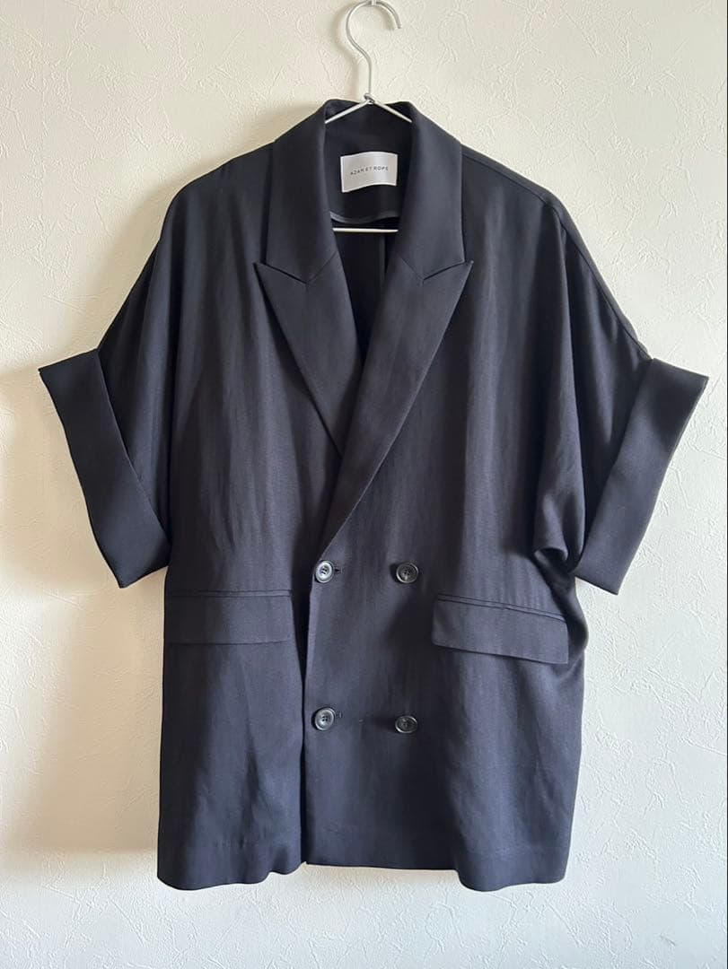 アダムエロペ　ショートスリーブシャツジャケット