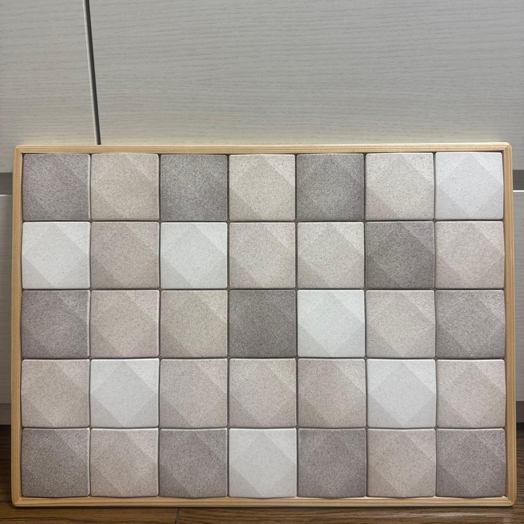 エッグタイルバスマットUFUFU(ウフフ) 卵の殻 吸水バスマット