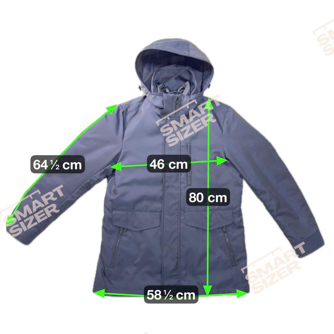 ブラックレーベルクレストブリッジ 10monthシティパーカー L ネイビー